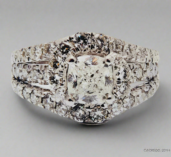 Engagement Ring Diamond 18K The Fidget Toy Box